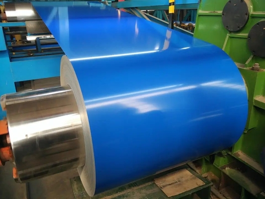 ASTM A36 기채색 PPGL PPGI 코팅강 코일 박판 금속 폭 1200 밀리미터 1250 밀리미터