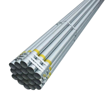 20-300mm 아연도금강관 한 철골 구조물 직류 전기로 자극된 라운드 배관