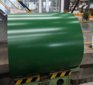 DX51d DC51 SGCC 1000mm - 1500mm 루핑 장 재료를 위한 냉각 압연된 PPGI에 의하여 직류 전기를 통하는 강철 코일