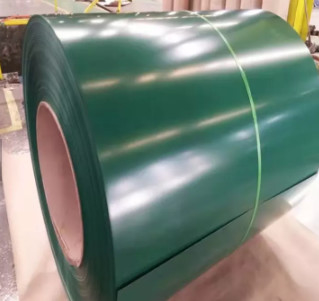 DX51d DC51 SGCC 1000mm - 1500mm 루핑 장 재료를 위한 냉각 압연된 PPGI에 의하여 직류 전기를 통하는 강철 코일