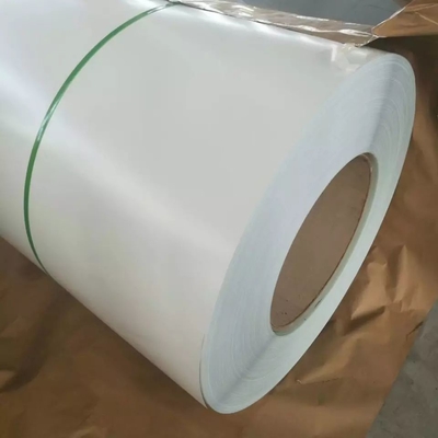 화이트보드를 만들기 위한 Z200 Prepainted 직류 전기를 통한 백색 색깔 PPGI 강철 코일