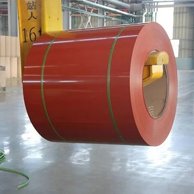 RAL PPGI 아연도강 색 코일 3 - 8MT 60 - 95HRB 견고성