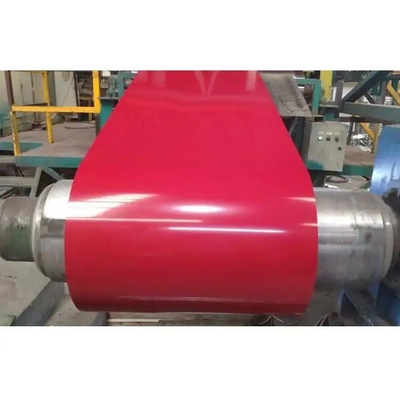 PPGI SECC 아연도강 코일  ID508/610mm 길이가 맞춤화된 0.12 밀리미터