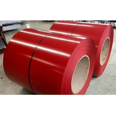 PPGI SECC 아연도강 코일  ID508/610mm 길이가 맞춤화된 0.12 밀리미터