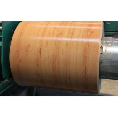 PPGI SECC 아연도강 코일  ID508/610mm 길이가 맞춤화된 0.12 밀리미터