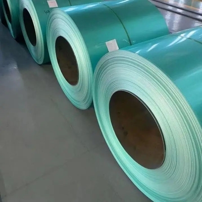 600-1250mm PPGI 직류 전기로 자극된 지붕으로 덮는 시트 코일 ID 508 / 610 밀리미터