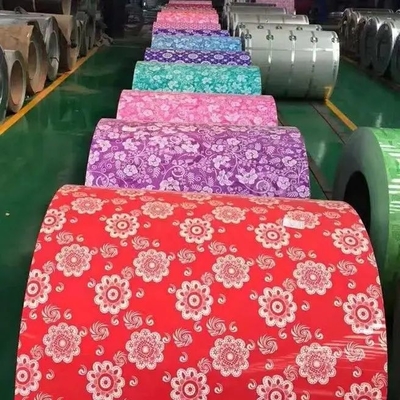 600-1250mm PPGI 직류 전기로 자극된 지붕으로 덮는 시트 코일 ID 508 / 610 밀리미터