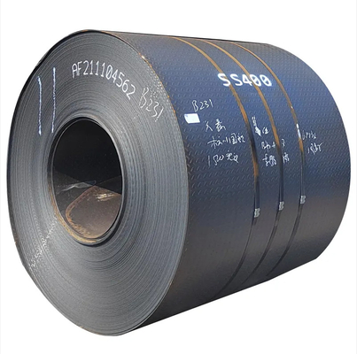블랙 탄소 HR 스틸 코일 Ss400 Q235 Q345 SPHC 핫 디프 탄소 스틸 코일 HRC
