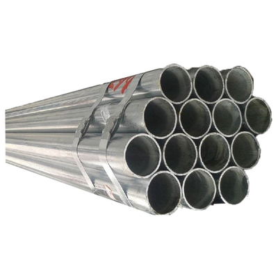 ISO9001 Q195 Q345 재료 가연 철강 파이프 건설용 핫 디프