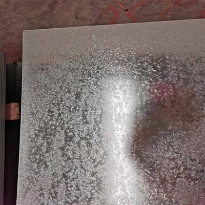 Z180 Z275 진열 된 철강 잎 밀 엣지 최소 스팡글 ISO 인증서